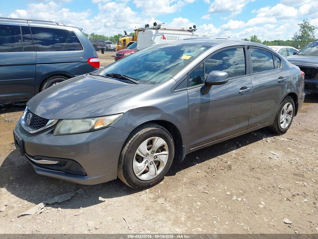 19XFB2F58DE089509 2013 HONDA CIVIC photo no. 2
