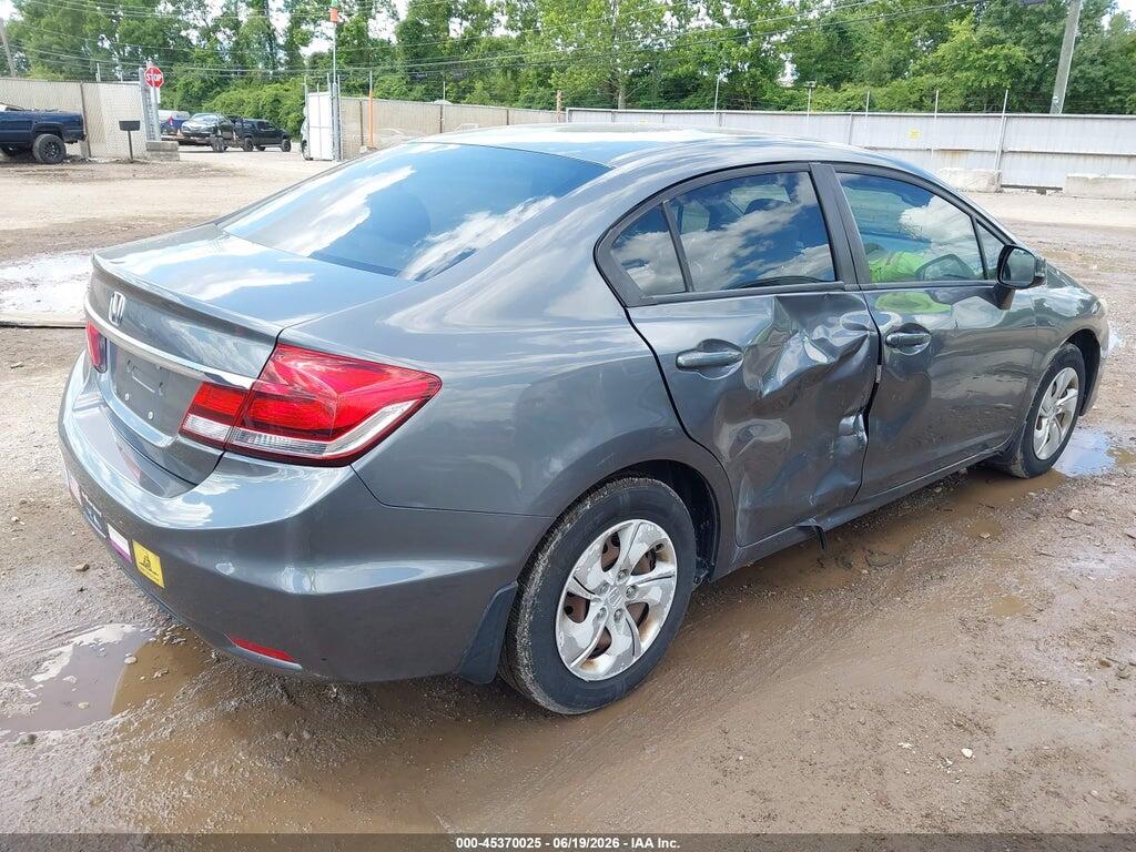 19XFB2F58DE089509 2013 HONDA CIVIC photo no. 4