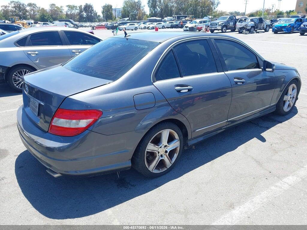 WDDGF5EBXBR172920 2011 MERCEDES-BENZ C 300 photo no. 4