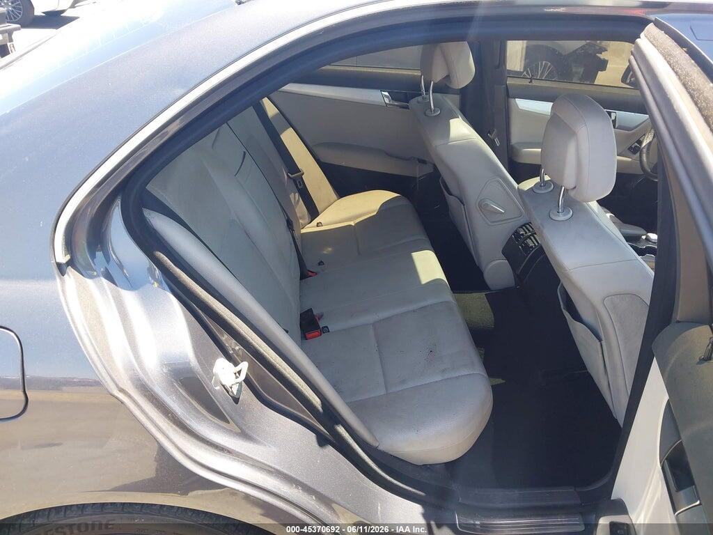 WDDGF5EBXBR172920 2011 MERCEDES-BENZ C 300 photo no. 8