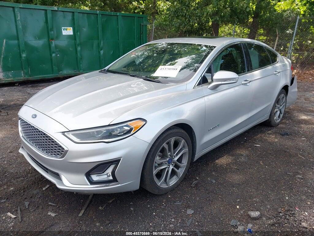 3FA6P0RU1KR106008 2019 FORD FUSION HYBRID photo no. 2