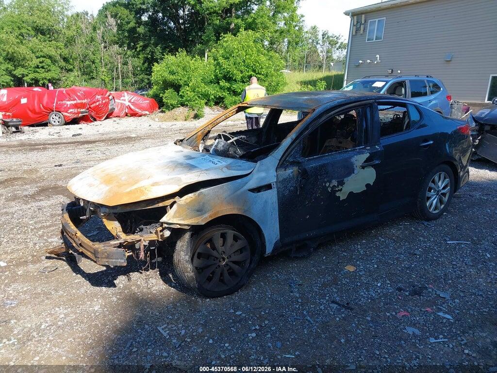 KNAGM4A74F5613592 2015 KIA OPTIMA photo no. 2