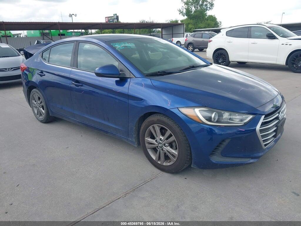 5NPD84LF6HH161985 2017 HYUNDAI ELANTRA photo no. 1