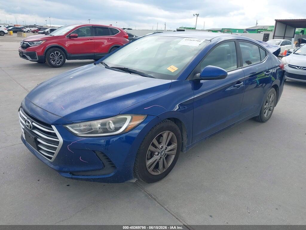 5NPD84LF6HH161985 2017 HYUNDAI ELANTRA photo no. 2