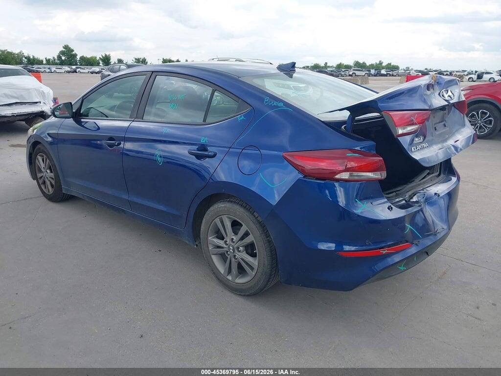 5NPD84LF6HH161985 2017 HYUNDAI ELANTRA photo no. 3