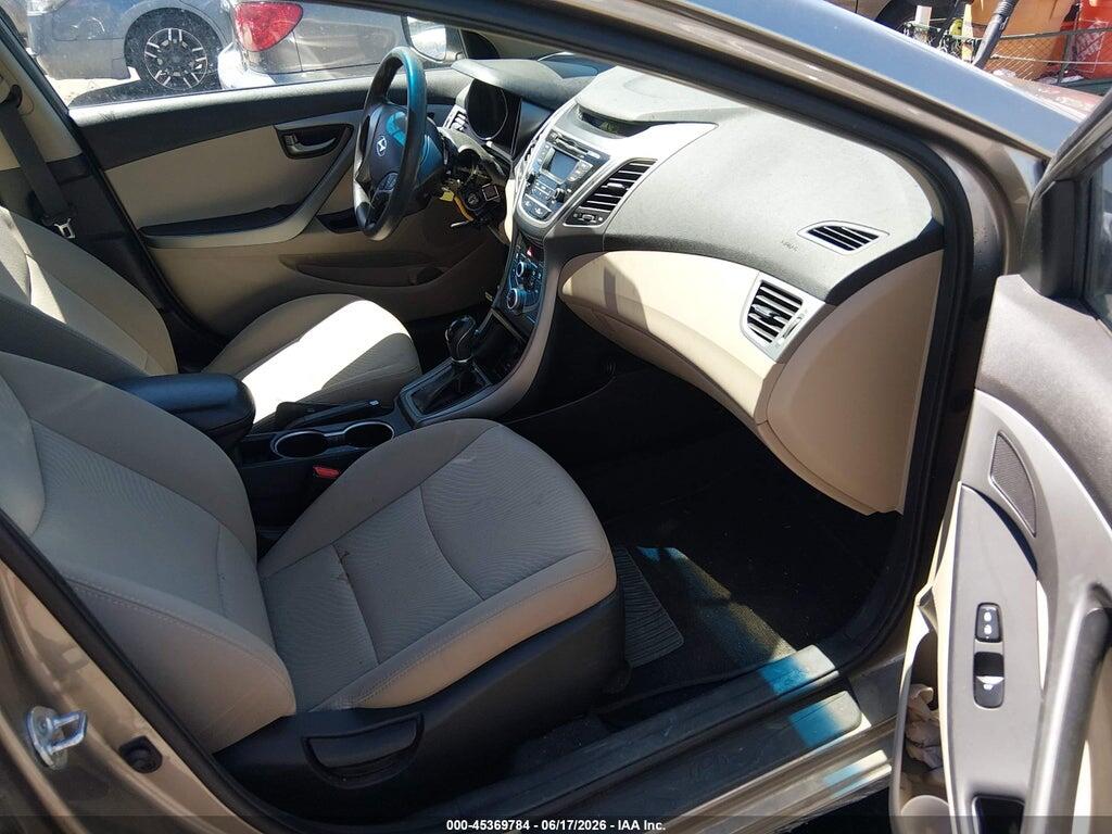 5NPDH4AE7GH698342 2016 HYUNDAI ELANTRA photo no. 5