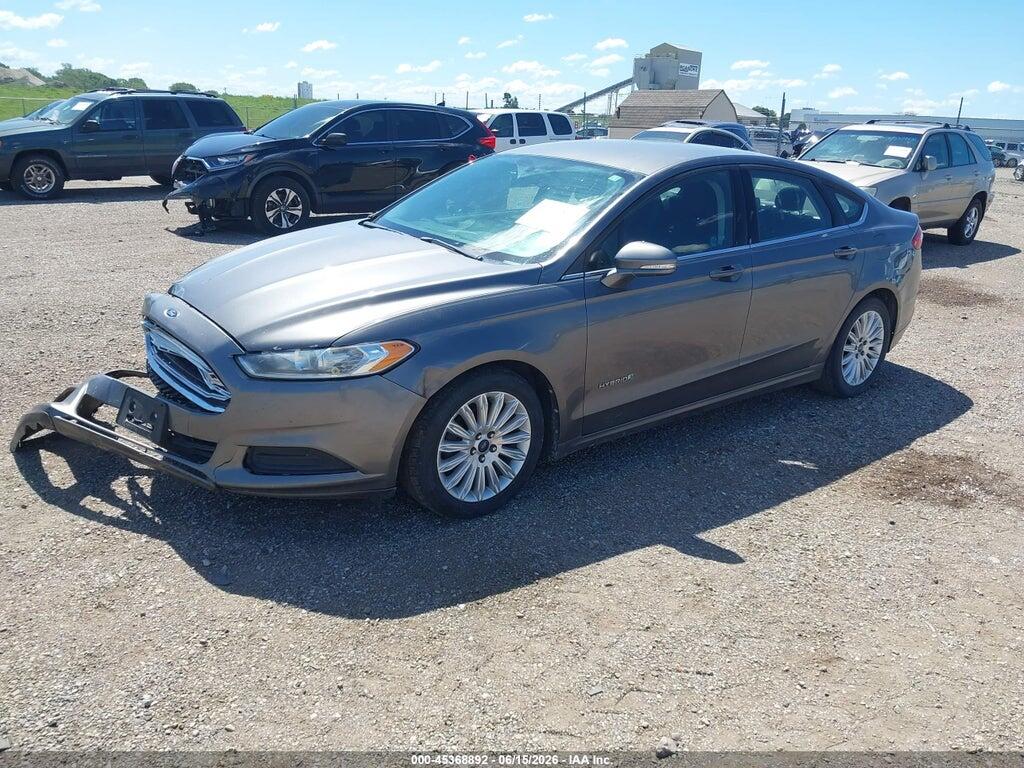 3FA6P0LU9DR237229 2013 FORD FUSION HYBRID photo no. 2