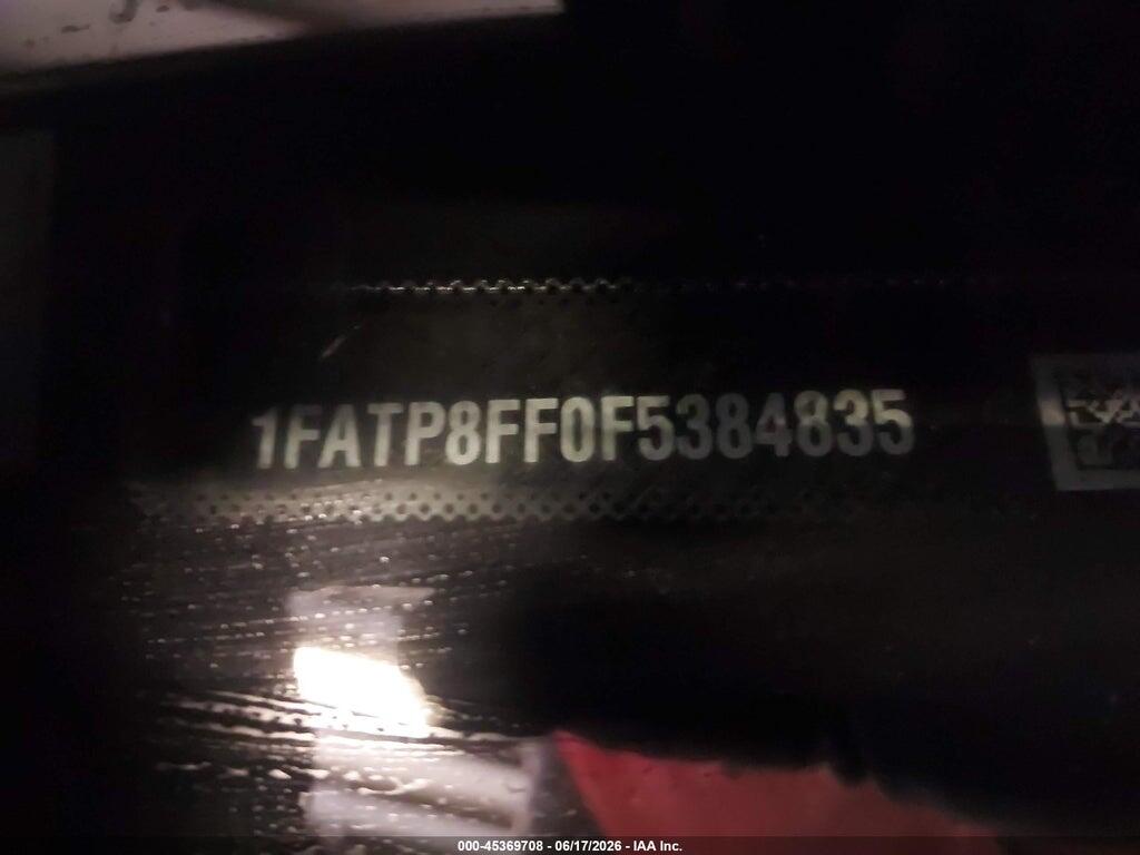 1FATP8FF0F5384835 2015 FORD MUSTANG photo no. 9