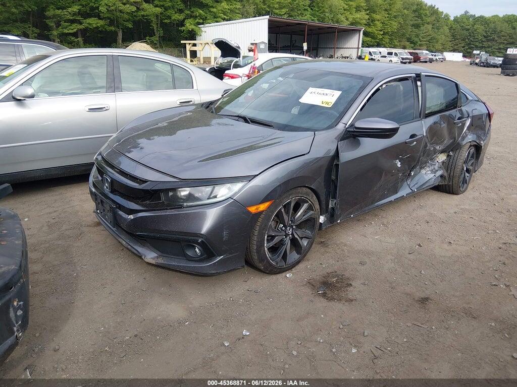 2HGFC2F87KH546692 2019 HONDA CIVIC photo no. 2