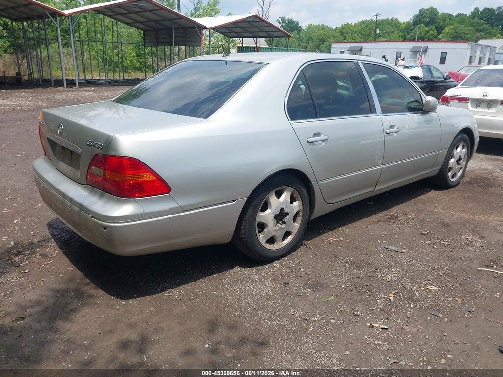 JTHBN30FX30109858 2003 LEXUS LS 430 photo no. 4