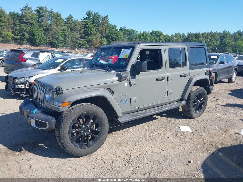 1C4JJXP69PW554245 2023 JEEP WRANGLER 4XE photo no. 2