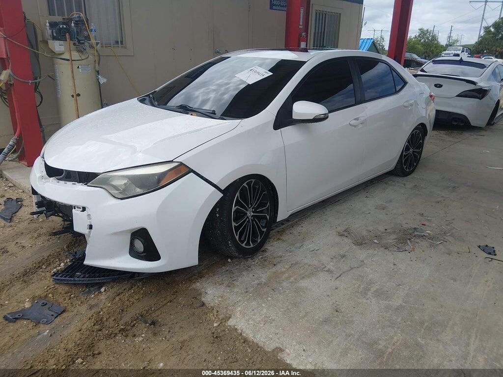 5YFBURHE4EP119944 2014 TOYOTA COROLLA photo no. 2