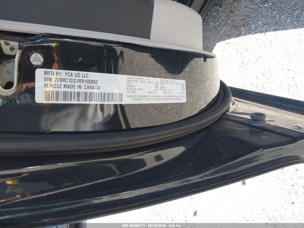 2C4RC1CG1RR100852 2024 CHRYSLER VOYAGER photo no. 9
