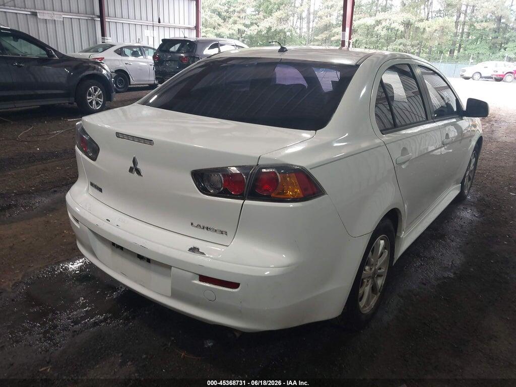 JA32U2FU2EU009056 2014 MITSUBISHI LANCER photo no. 4