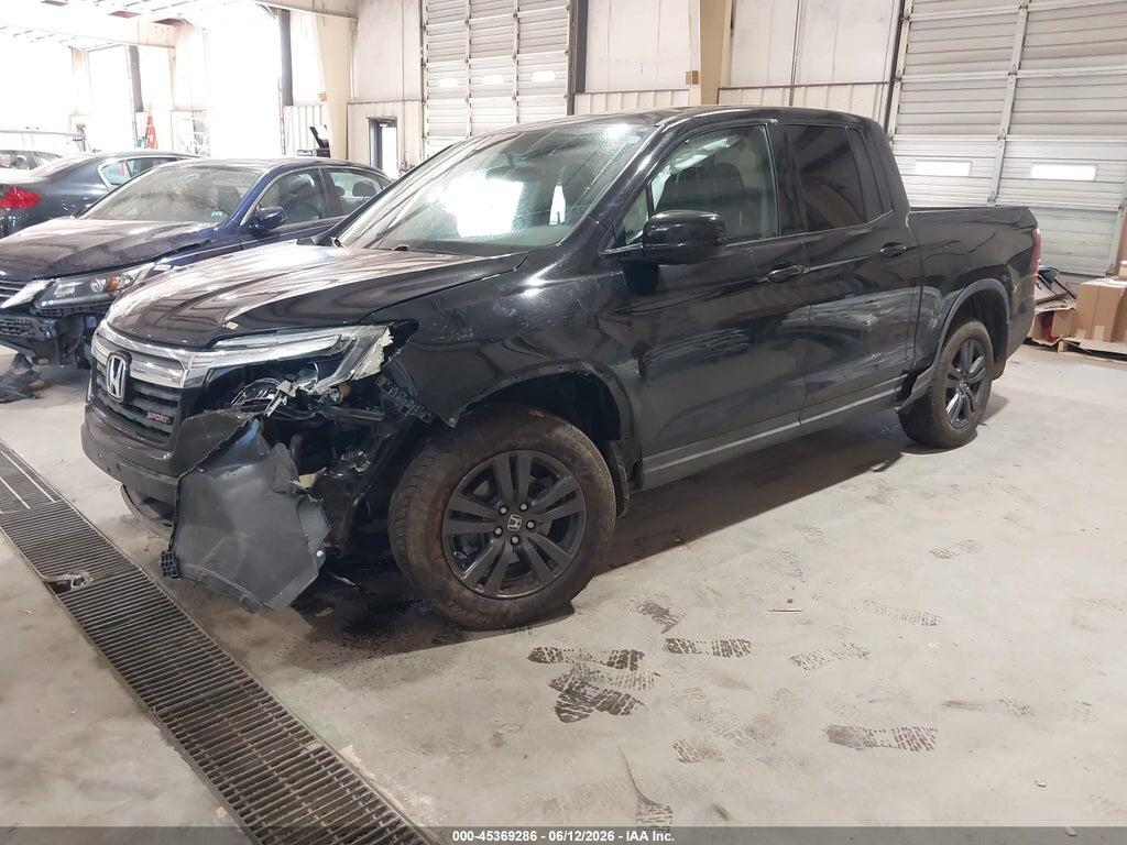 5FPYK3F16HB033216 2017 HONDA RIDGELINE photo no. 2