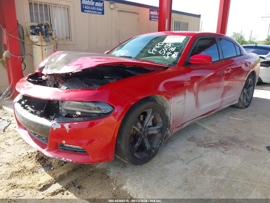 2C3CDXCTXFH739692 2015 DODGE CHARGER photo no. 2