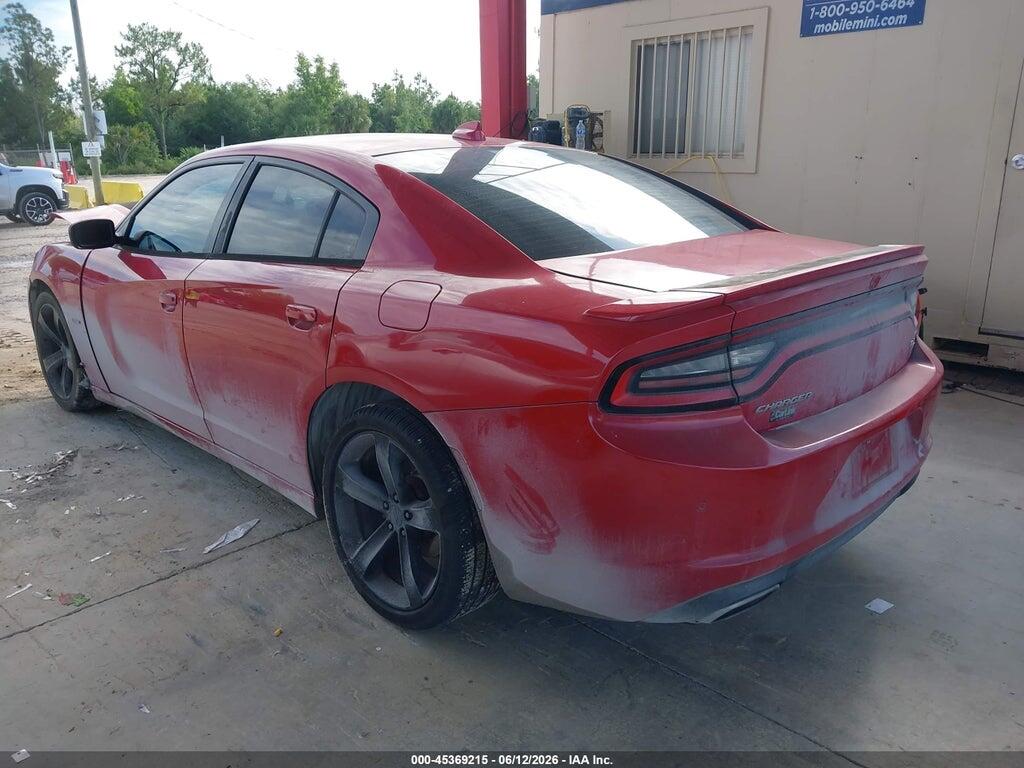 2C3CDXCTXFH739692 2015 DODGE CHARGER photo no. 3