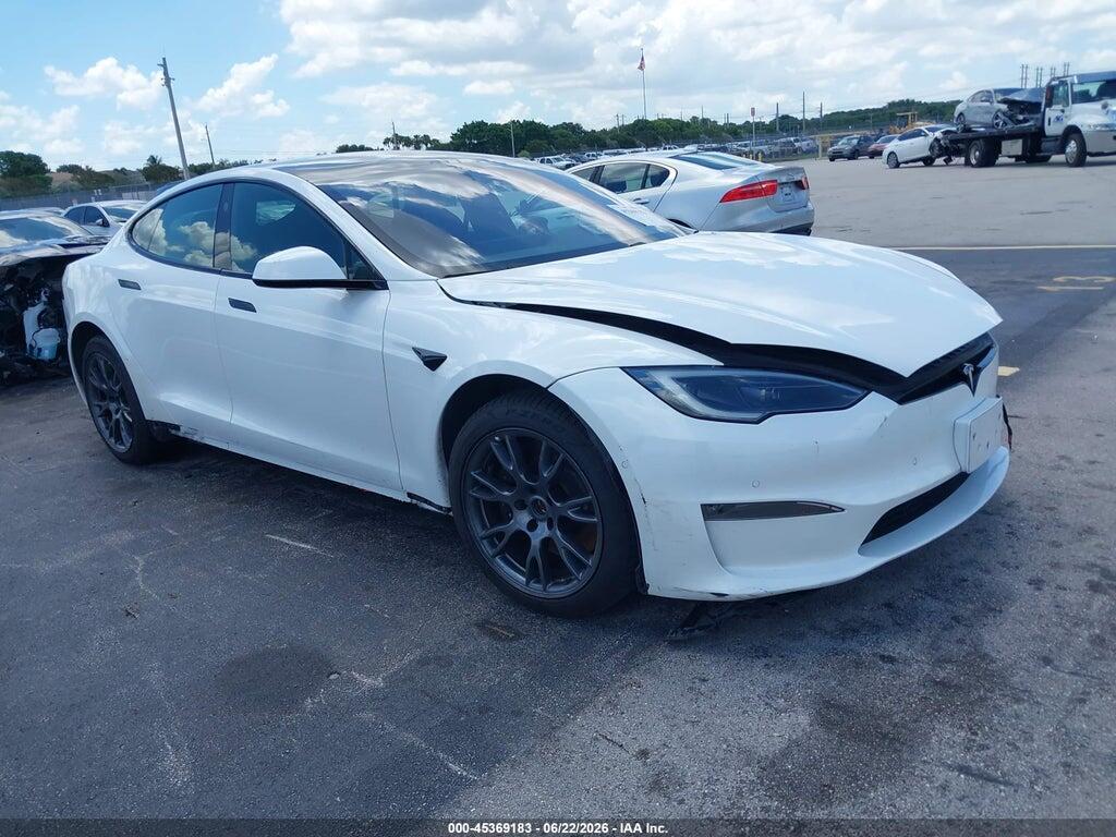 5YJSA1E50NF477052 2022 TESLA MODEL S photo no. 1