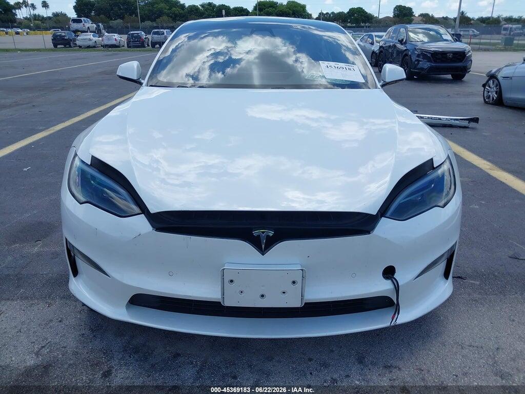 5YJSA1E50NF477052 2022 TESLA MODEL S photo no. 12