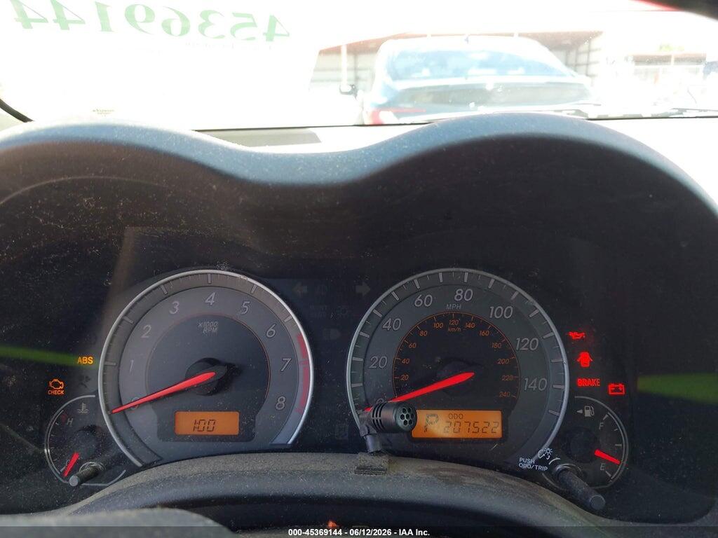 2T1BE40E19C027188 2009 TOYOTA COROLLA photo no. 7