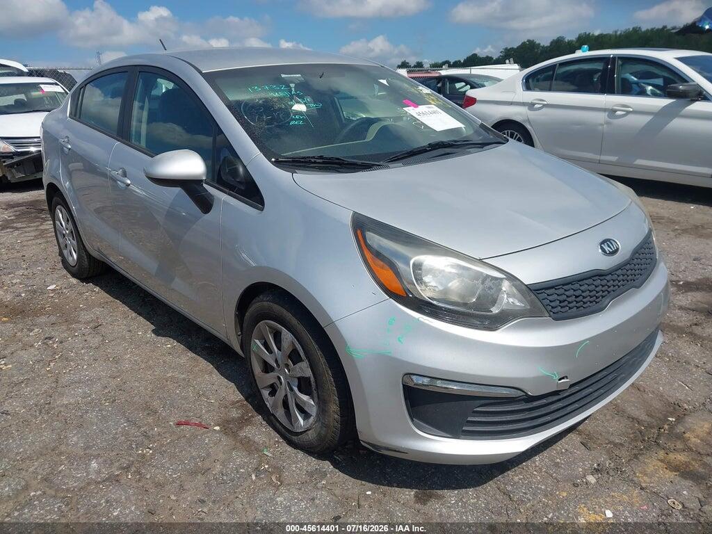 KNADM4A39G6554485 2016 KIA RIO photo no. 1