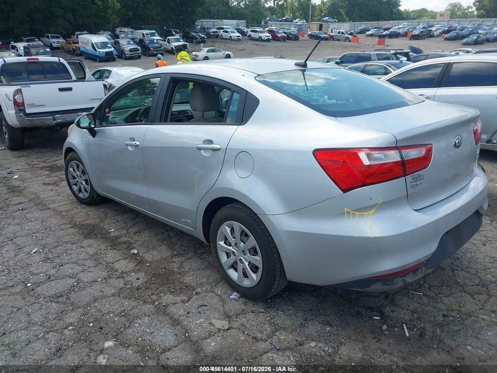 KNADM4A39G6554485 2016 KIA RIO photo no. 3