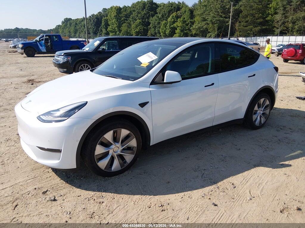 7SAYGDEE7PA024656 2023 TESLA MODEL Y photo no. 2