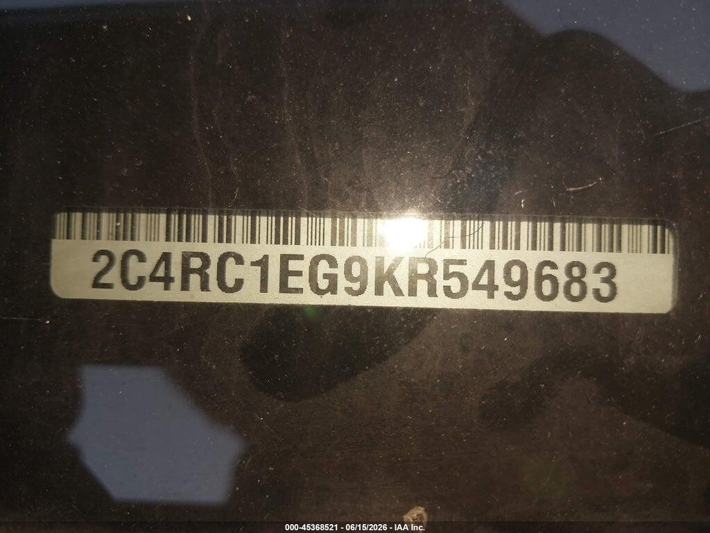 2C4RC1EG9KR549683 2019 CHRYSLER PACIFICA photo no. 9