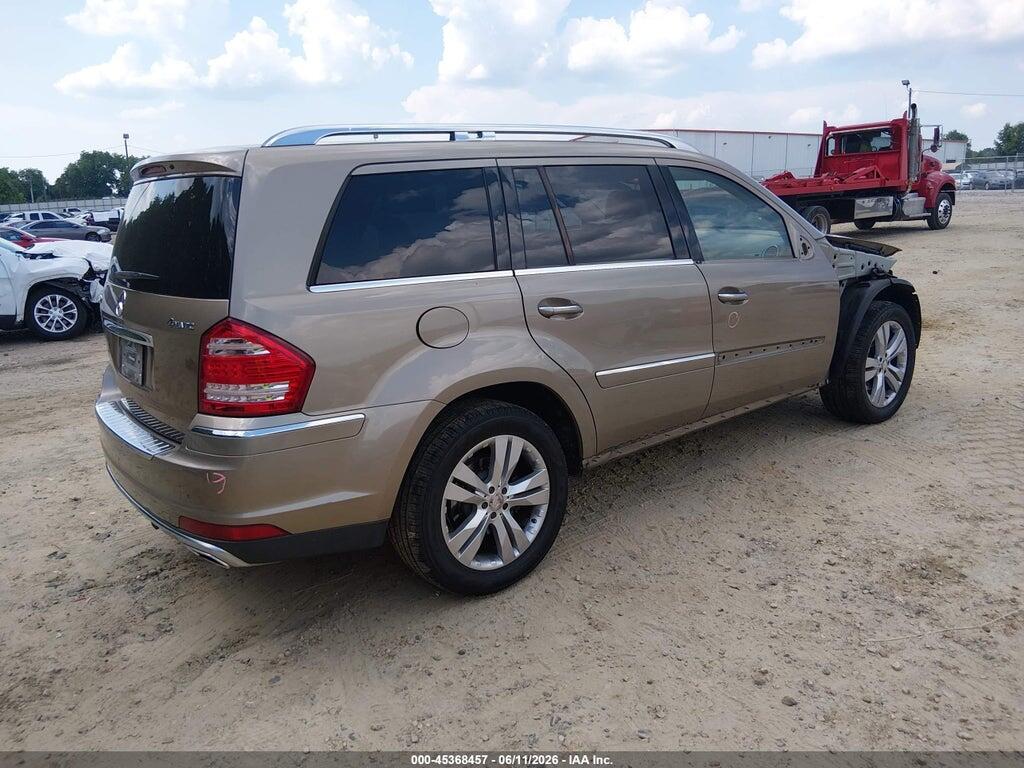 4JGBF7BE1AA597319 2010 MERCEDES-BENZ GL 450 photo no. 4