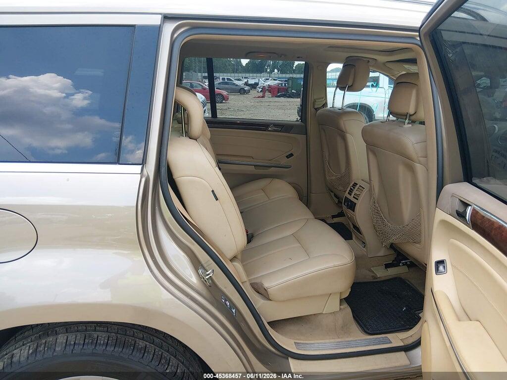 4JGBF7BE1AA597319 2010 MERCEDES-BENZ GL 450 photo no. 8