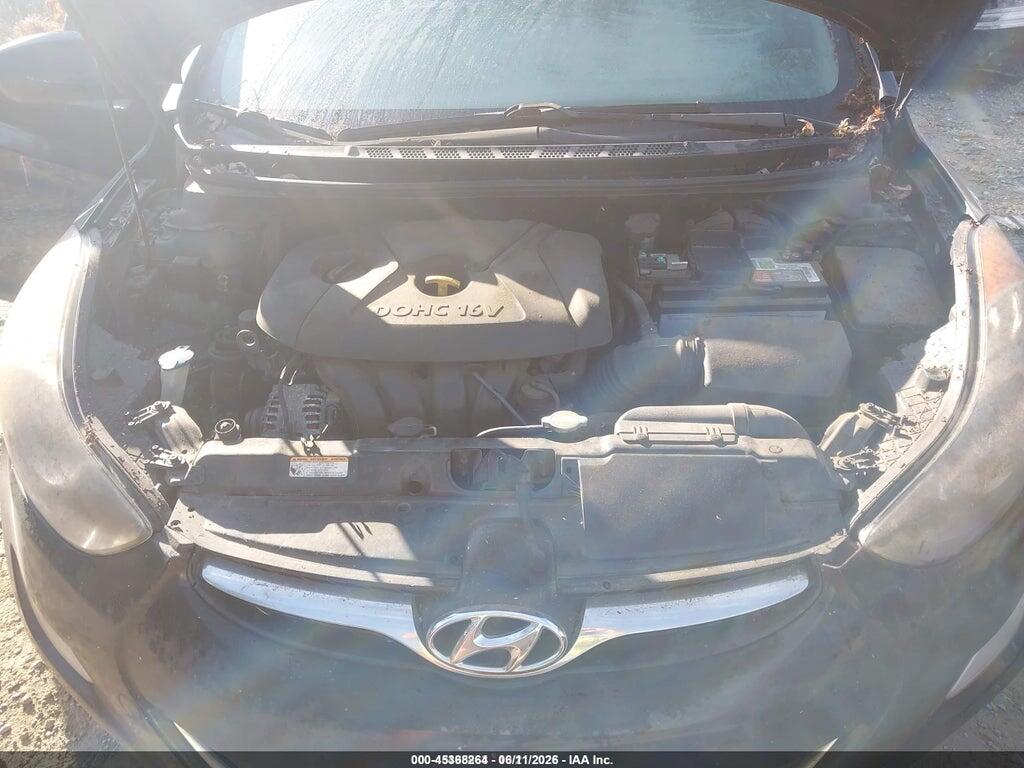 5NPDH4AE5CH111324 2012 HYUNDAI ELANTRA photo no. 10