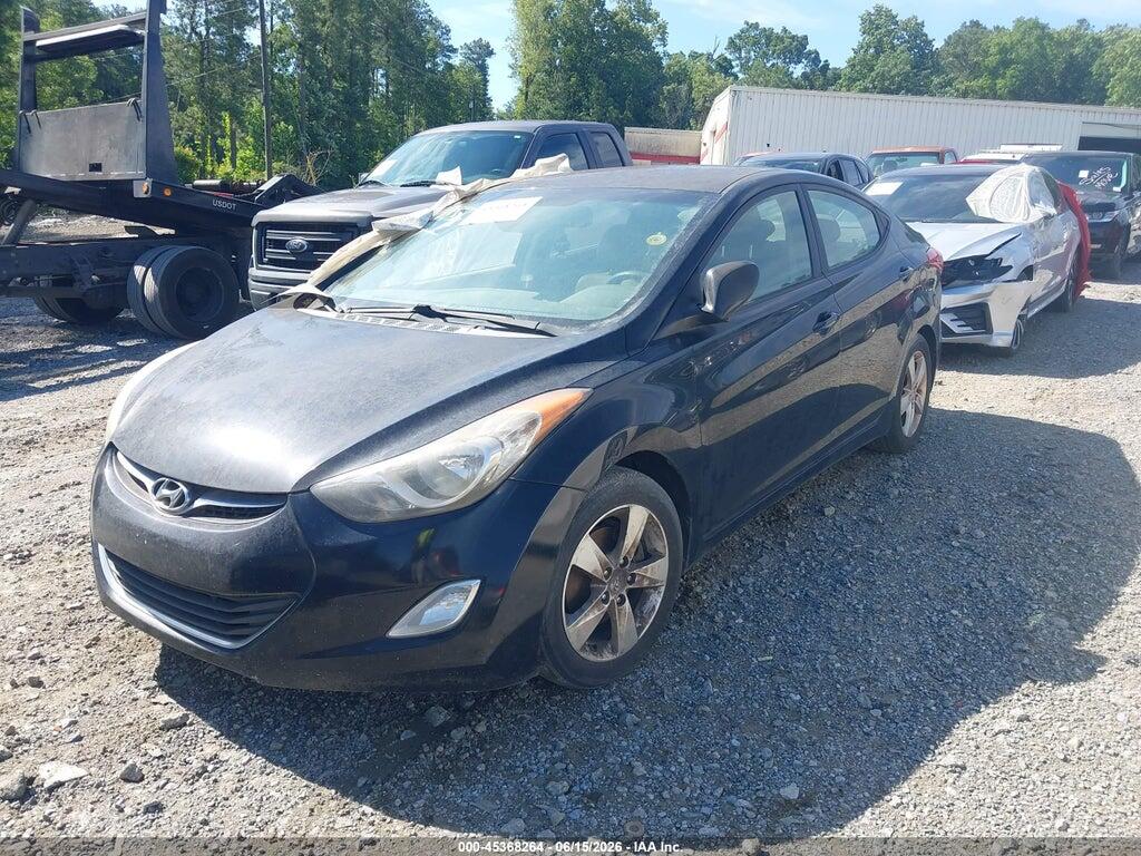 5NPDH4AE5CH111324 2012 HYUNDAI ELANTRA photo no. 2