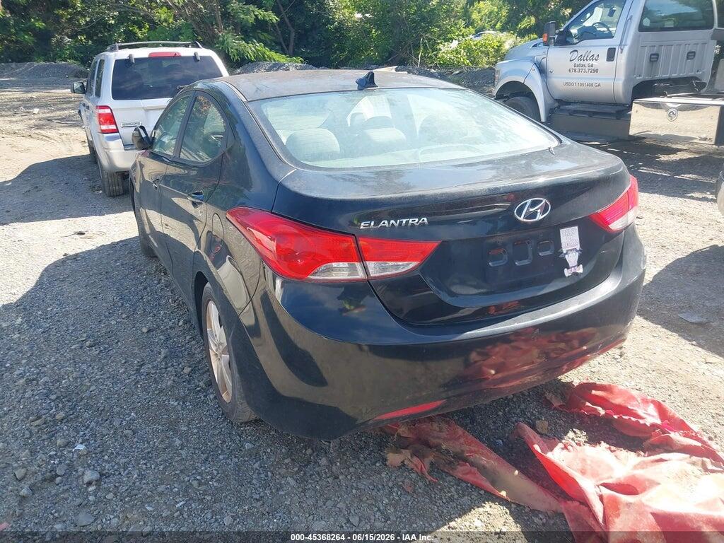 5NPDH4AE5CH111324 2012 HYUNDAI ELANTRA photo no. 3