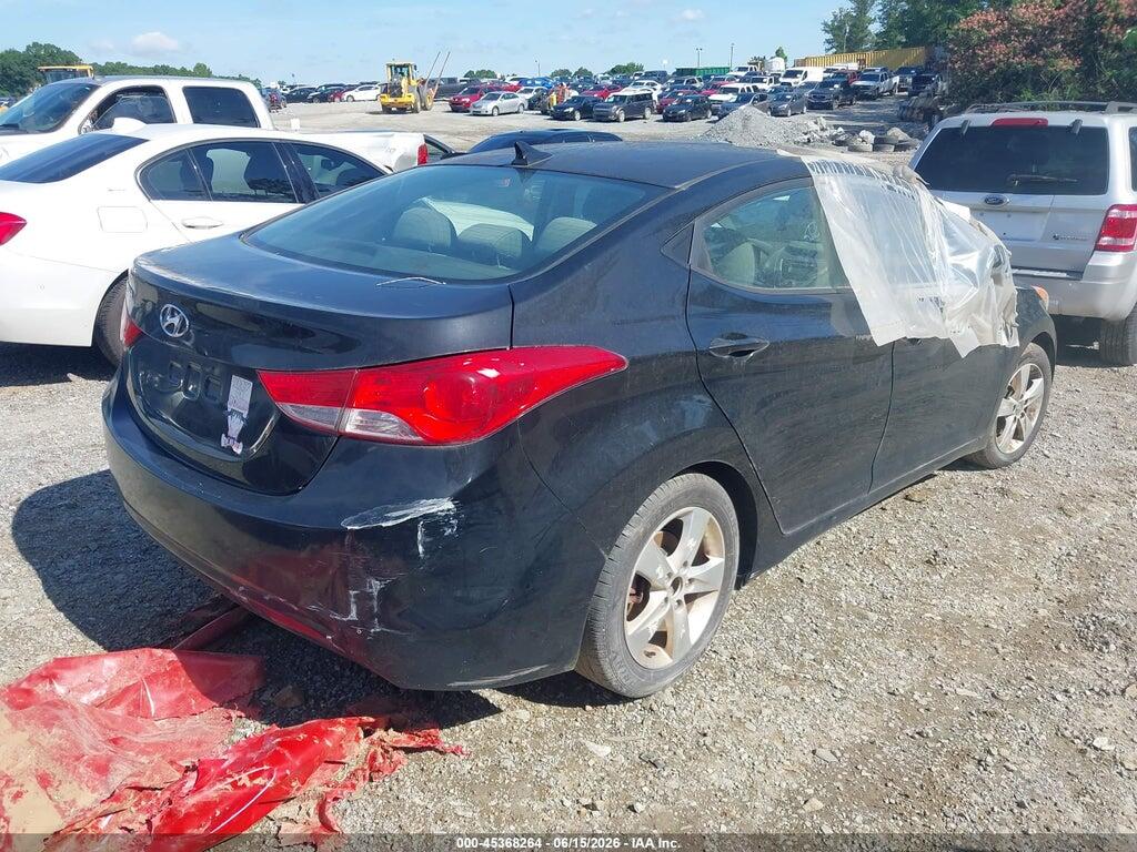 5NPDH4AE5CH111324 2012 HYUNDAI ELANTRA photo no. 4
