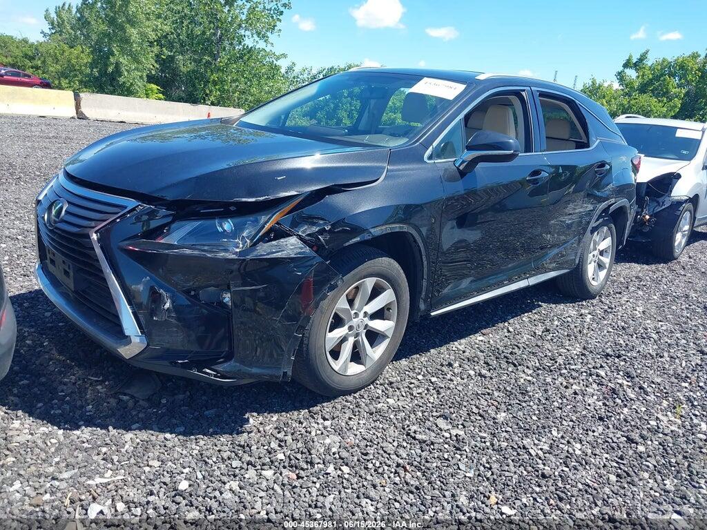 2T2BZMCAXGC045159 2016 LEXUS RX 350 photo no. 2