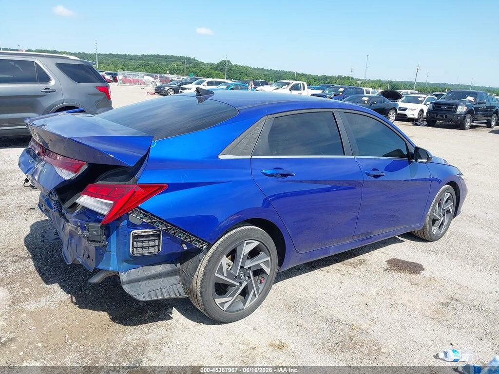 KMHLS4DG3SU931332 2025 HYUNDAI ELANTRA photo no. 4