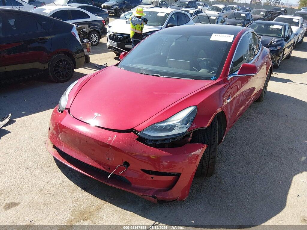 5YJ3E1EB3JF069637 2018 TESLA MODEL 3 photo no. 2
