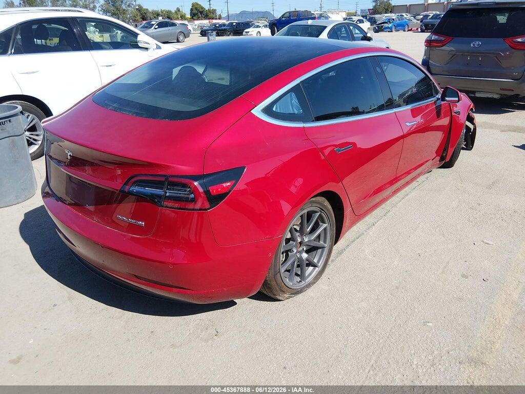 5YJ3E1EB3JF069637 2018 TESLA MODEL 3 photo no. 4