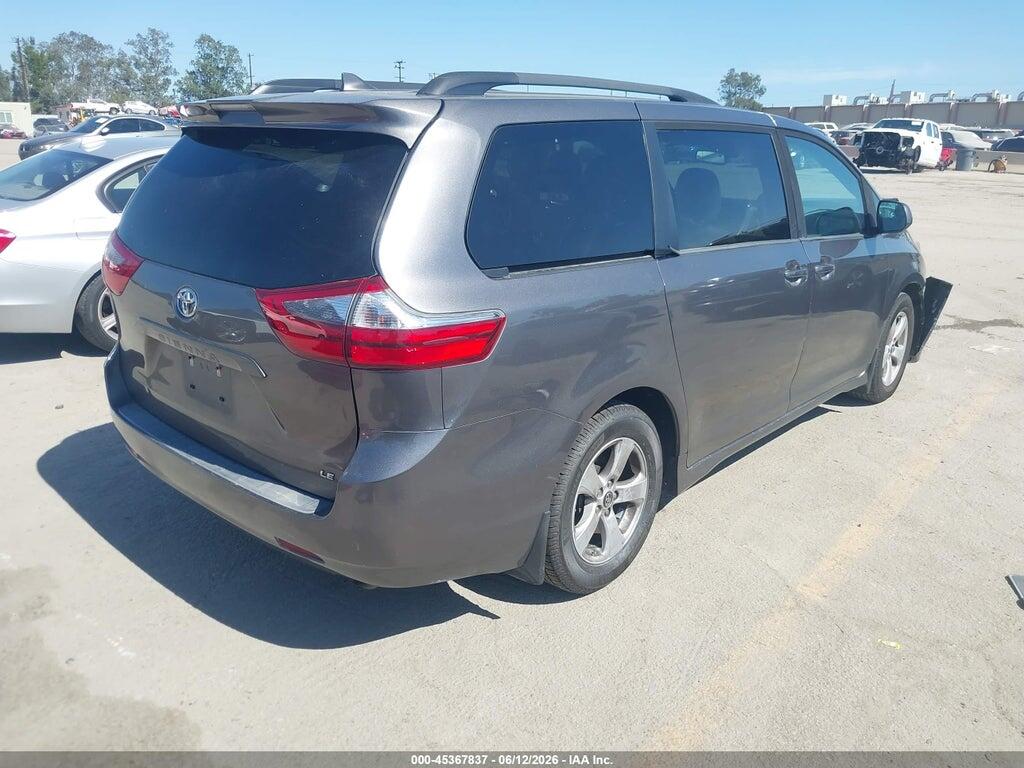 5TDKZ3DC2LS050940 2020 TOYOTA SIENNA photo no. 4