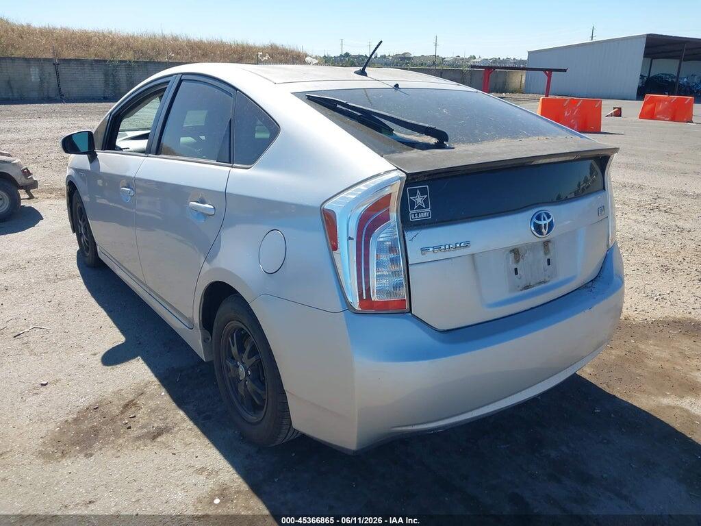 JTDKN3DU1D1722019 2013 TOYOTA PRIUS photo no. 3