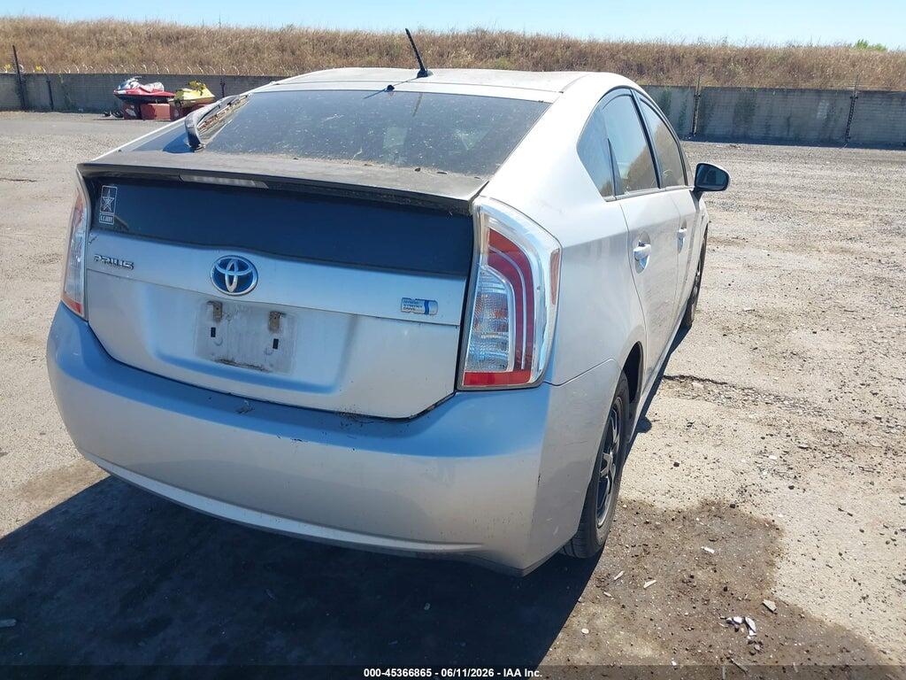 JTDKN3DU1D1722019 2013 TOYOTA PRIUS photo no. 4