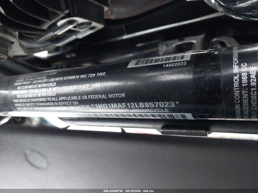 1HD1MAF12LB857023 2020 HARLEY-DAVIDSON FLHTCUTG photo no. 10