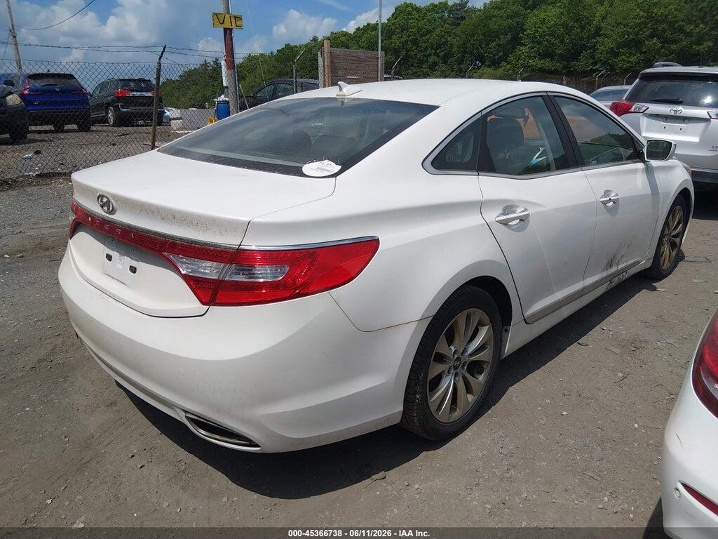 KMHFG4JG8EA362227 2014 HYUNDAI AZERA photo no. 4