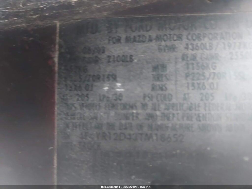 4F4YR12D43TM18652 2003 MAZDA B2300 photo no. 9