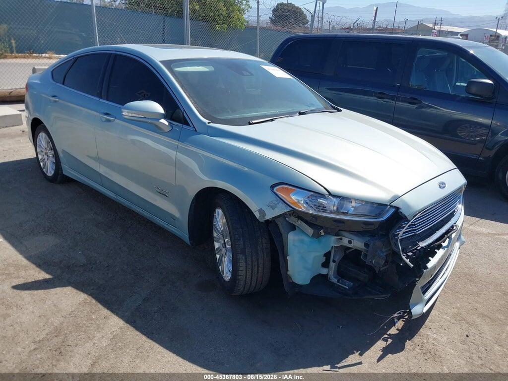 3FA6P0SU1DR285843 2013 FORD FUSION ENERGI photo no. 1