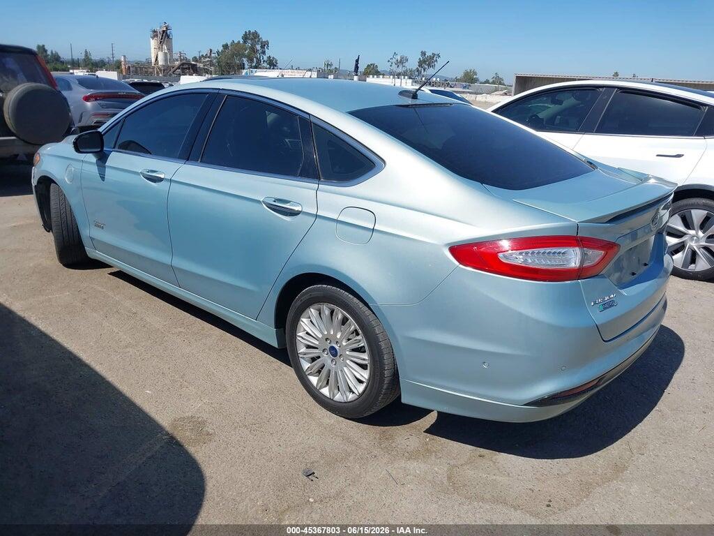 3FA6P0SU1DR285843 2013 FORD FUSION ENERGI photo no. 3