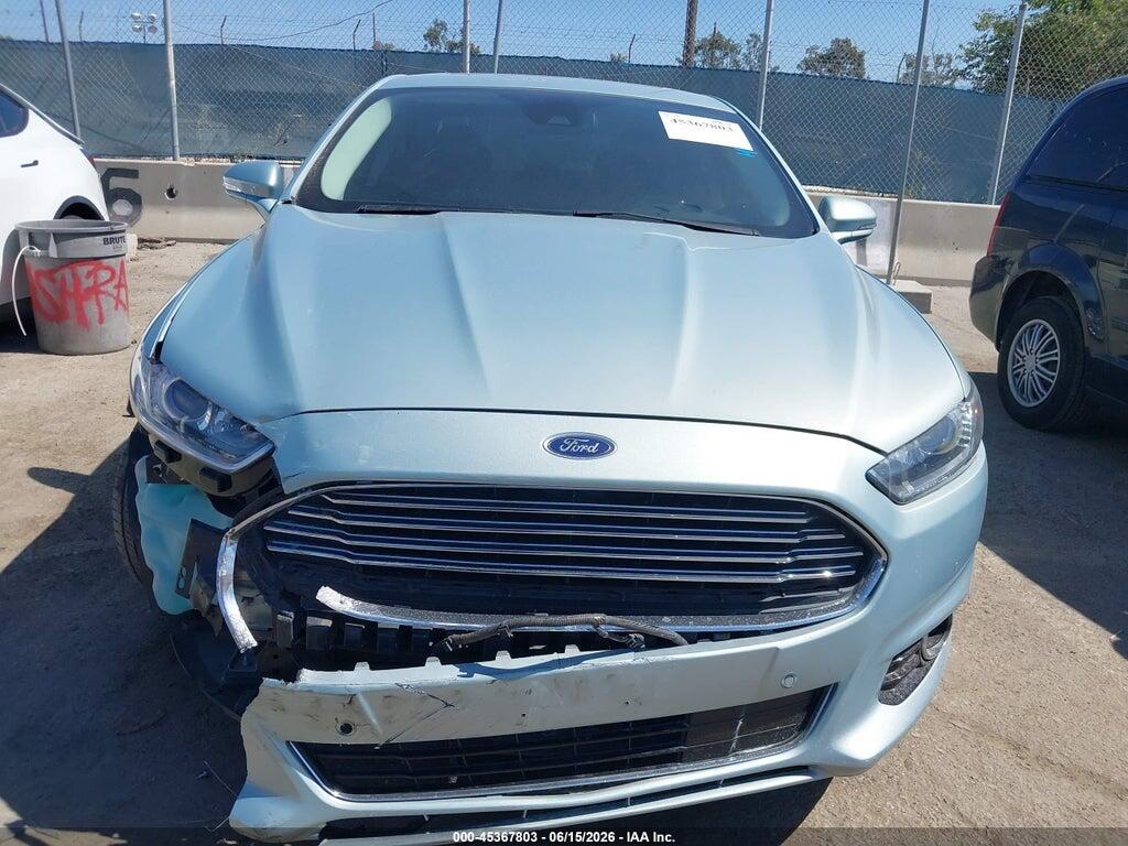 3FA6P0SU1DR285843 2013 FORD FUSION ENERGI photo no. 6