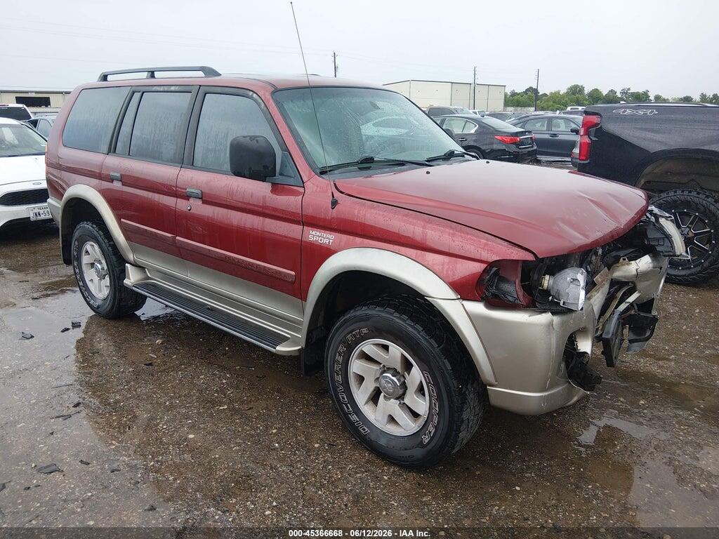 JA4LS31H61P053916 2001 MITSUBISHI MONTERO SPORT photo no. 1