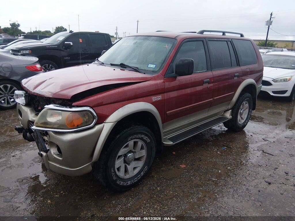 JA4LS31H61P053916 2001 MITSUBISHI MONTERO SPORT photo no. 2