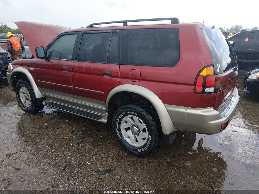 JA4LS31H61P053916 2001 MITSUBISHI MONTERO SPORT photo no. 3
